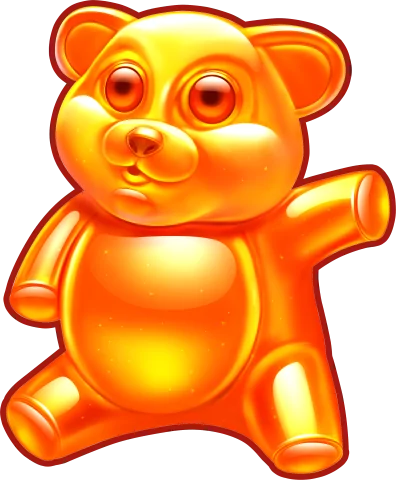 Orange Gummy Bear